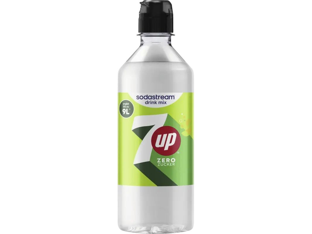 SodaStream 7 UP ZERO, Karboniseret sirup, Flerfarvet, 7 Up, 440 ml, 1 stk