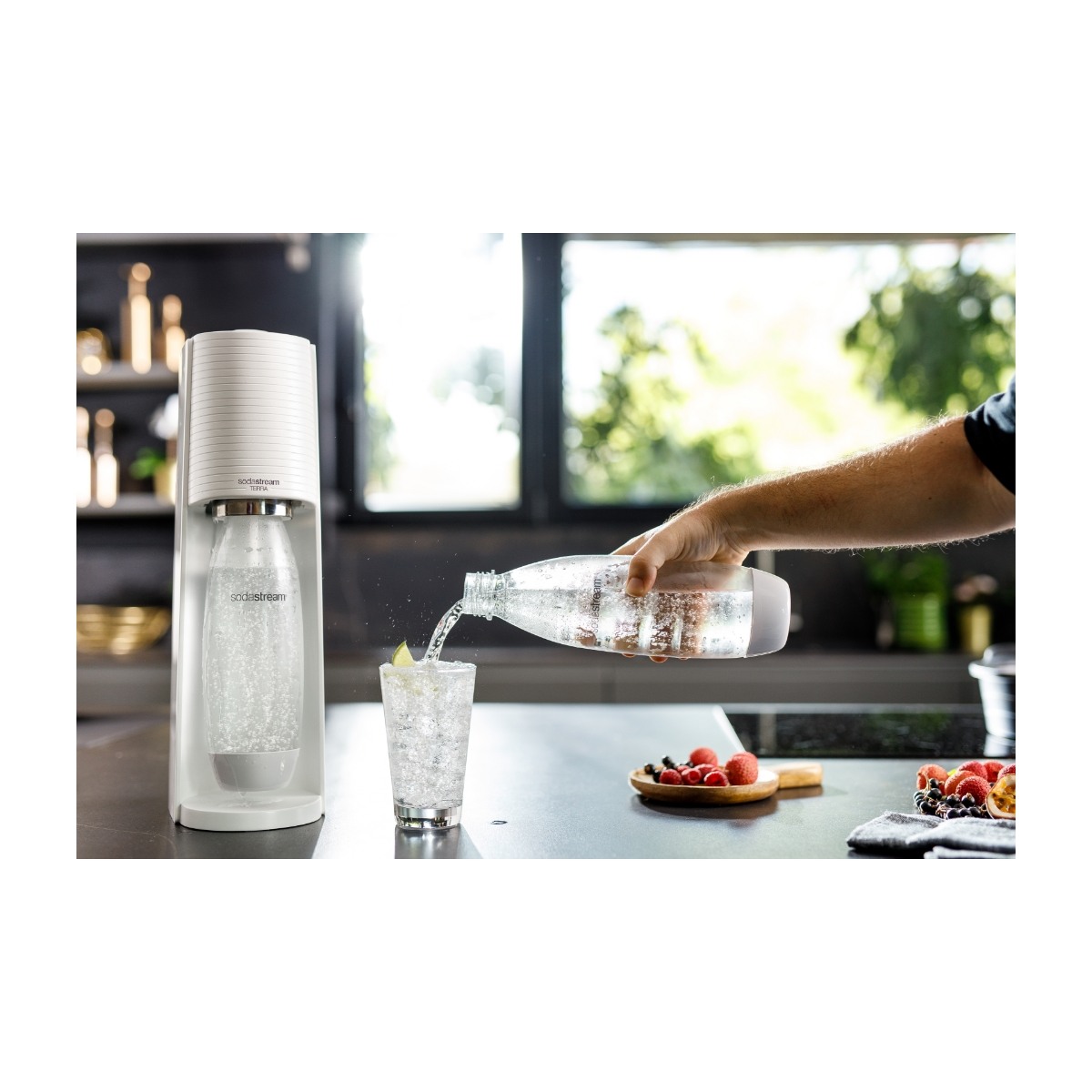 SodaStream Terra sodavandsmaskine, hvid billede 3