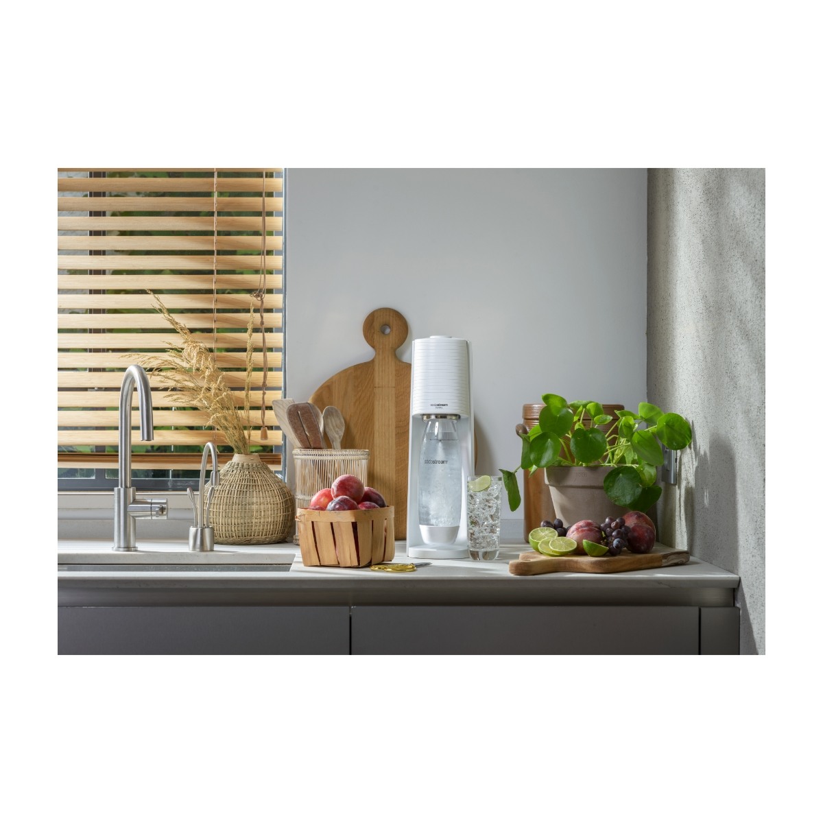 SodaStream Terra sodavandsmaskine, hvid billede 4