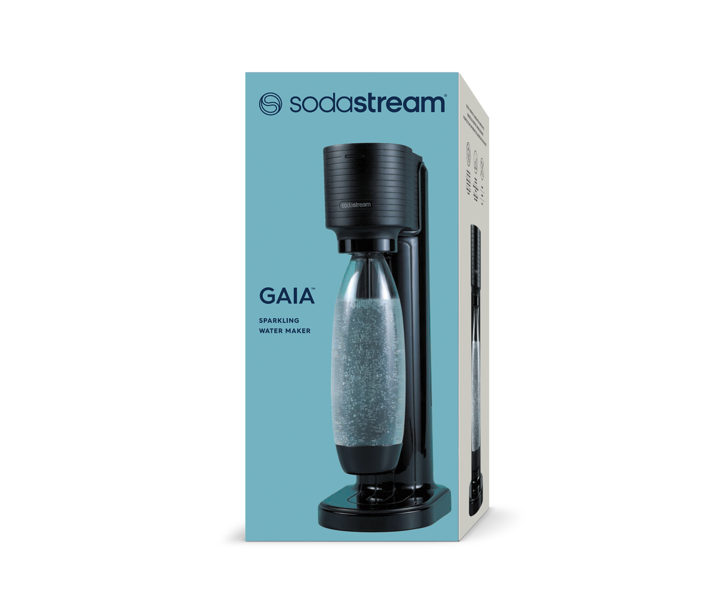 Sodastream Gaia Black Sampak Sodavandsmaskine billede 3
