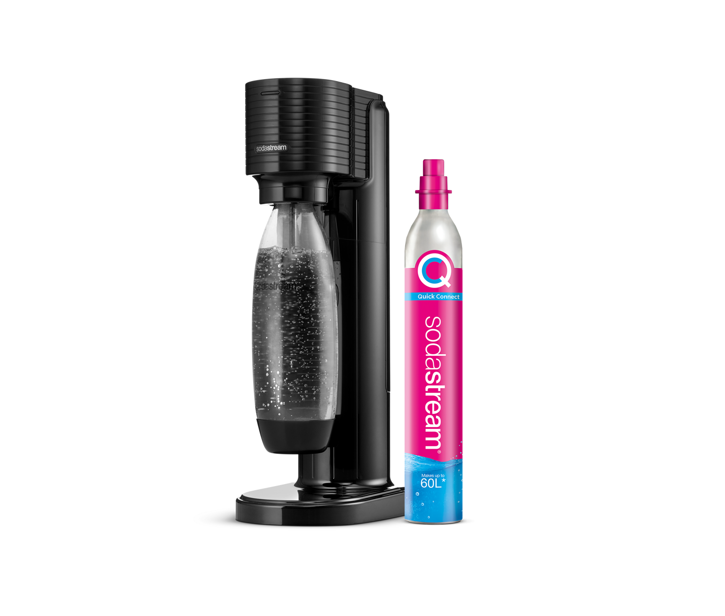 Sodastream Gaia Black Sampak Sodavandsmaskine billede 1