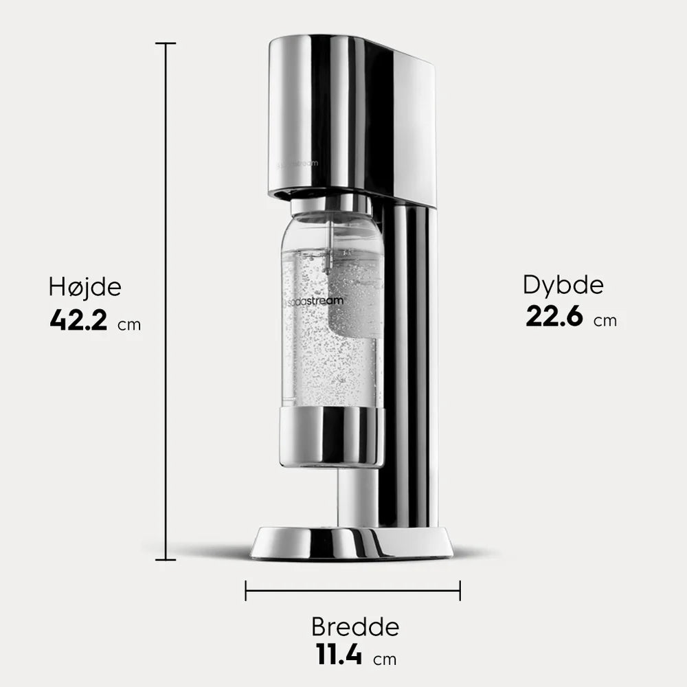 Sodastream Enso kulsyremaskine i stål billede 5
