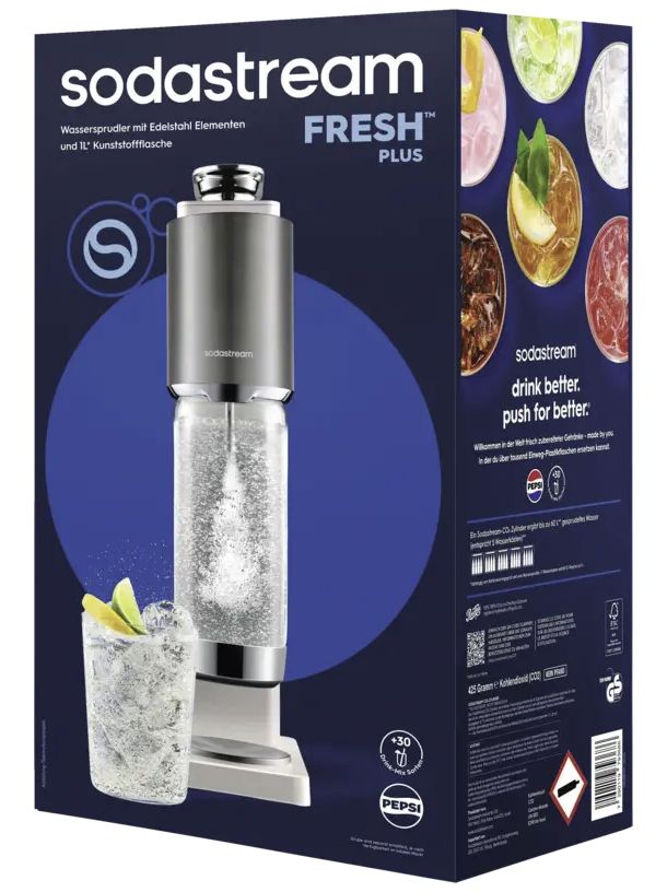 SodaStream Fresh Plus Silver billede 2