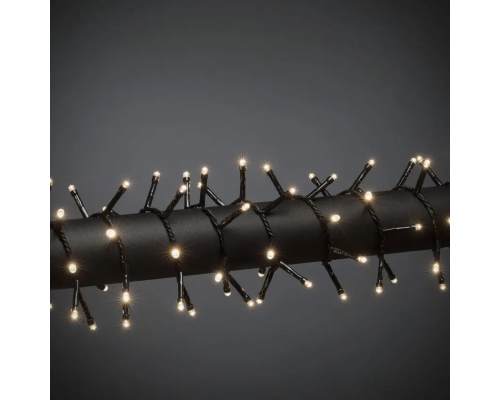 Konstsmide 800 LED varmhvid cluster lyskæde billede 1