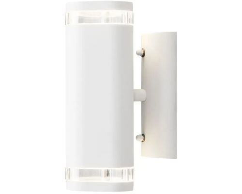 Konstsmide Modena hvid up/downlight udendørs væglampe billede 1