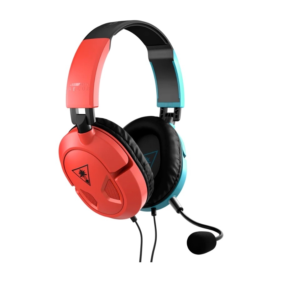Turtle Beach Recon 50 Gaming-headset, rød og blå billede 2