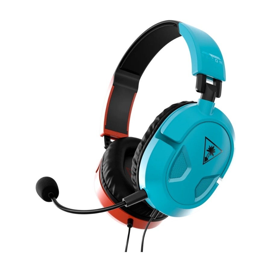 Turtle Beach Recon 50 Gaming-headset, rød og blå billede 1