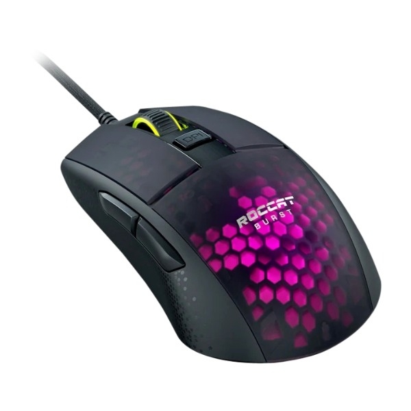 Roccat Burst Pro gamingmus, sort billede 1