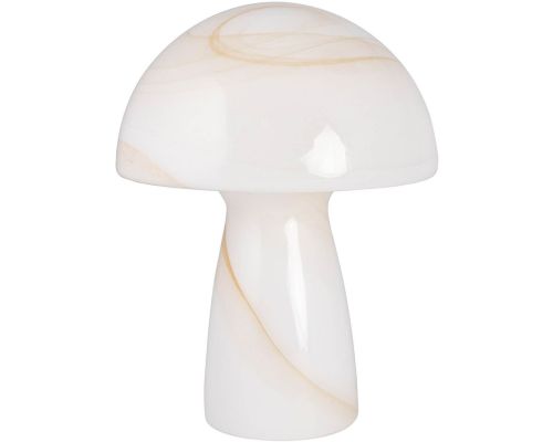 Globen Lighting Fungo 16 hvid/beige bordlampe billede 1