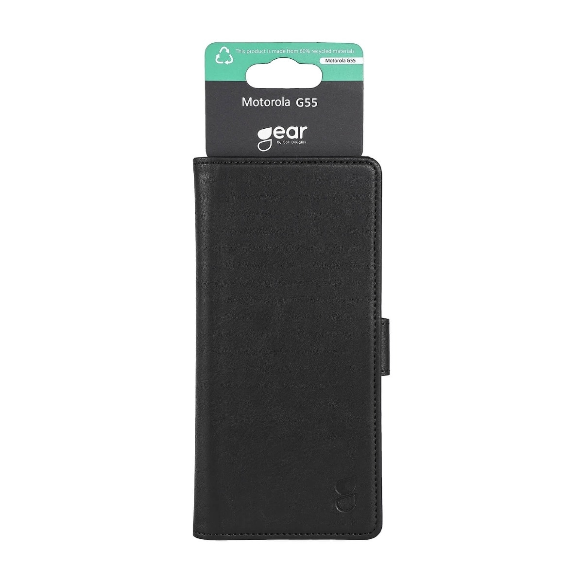GEAR Mobile Cover 3 Card Slot - Motorola Moto G35 5G - Black billede 2