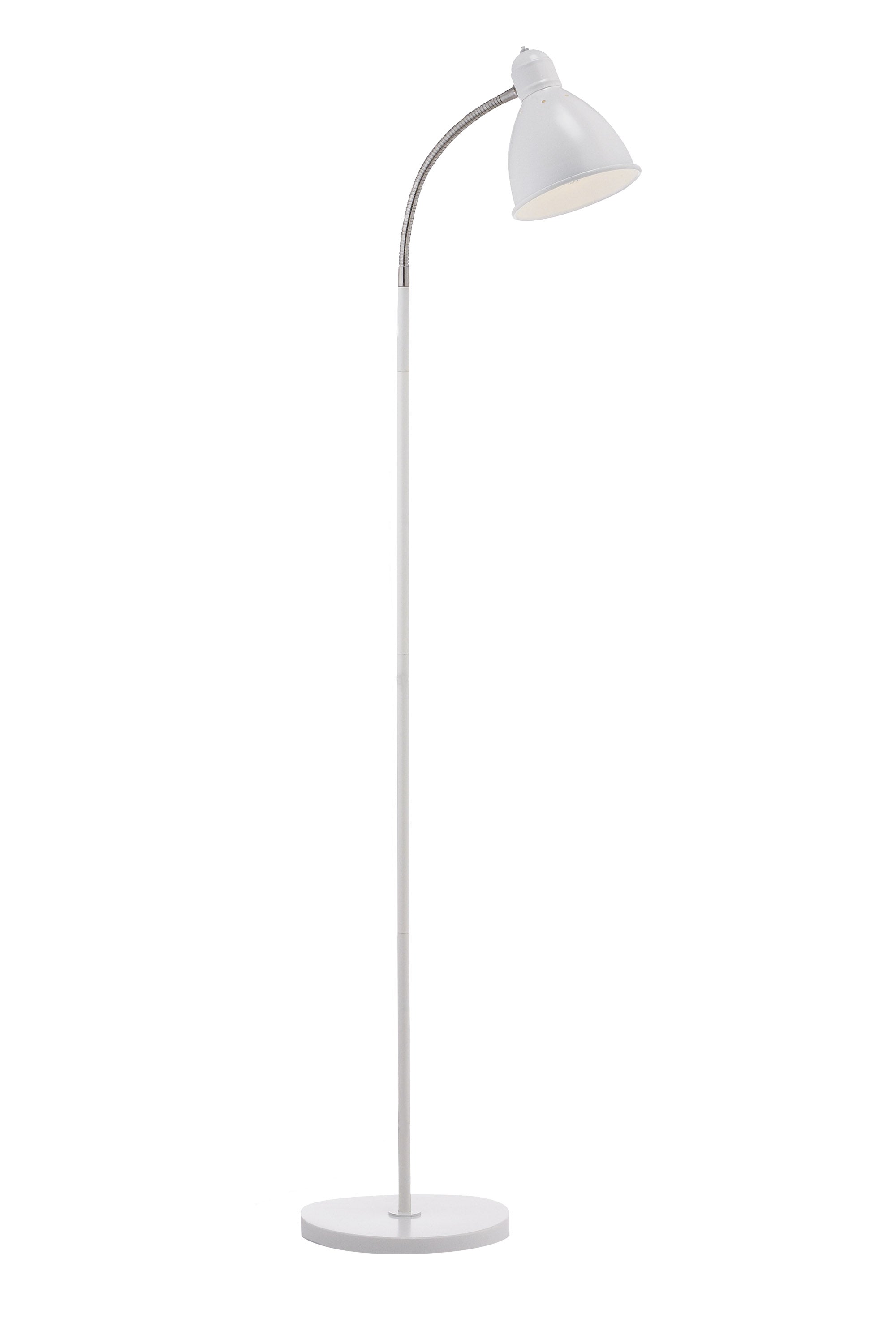 Markslöjd Nitta Gulvlampe Hvid billede 1