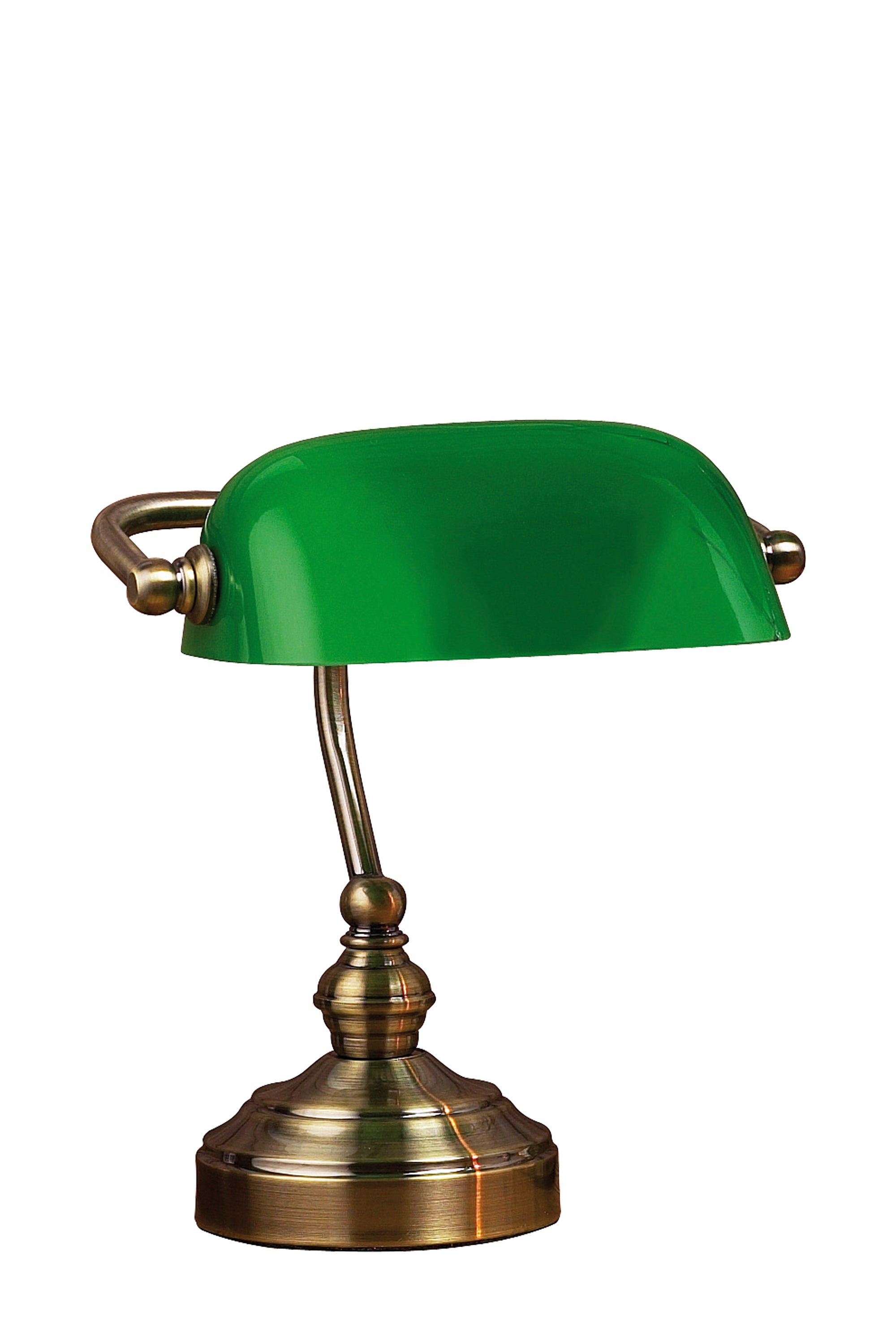 Markslöjd Bankers Bordlampe Grøn 25cm billede 1