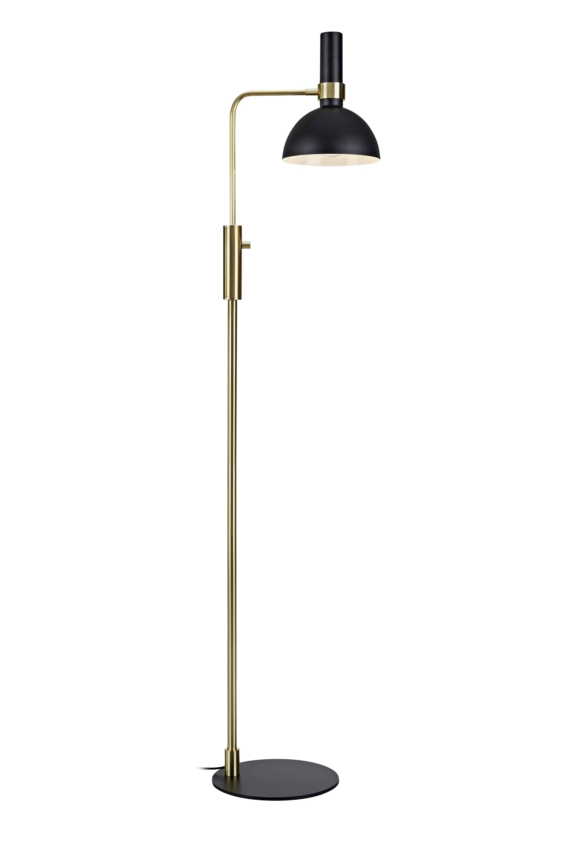 Markslöjd Larry Gulvlampe Sort/Messing billede 1