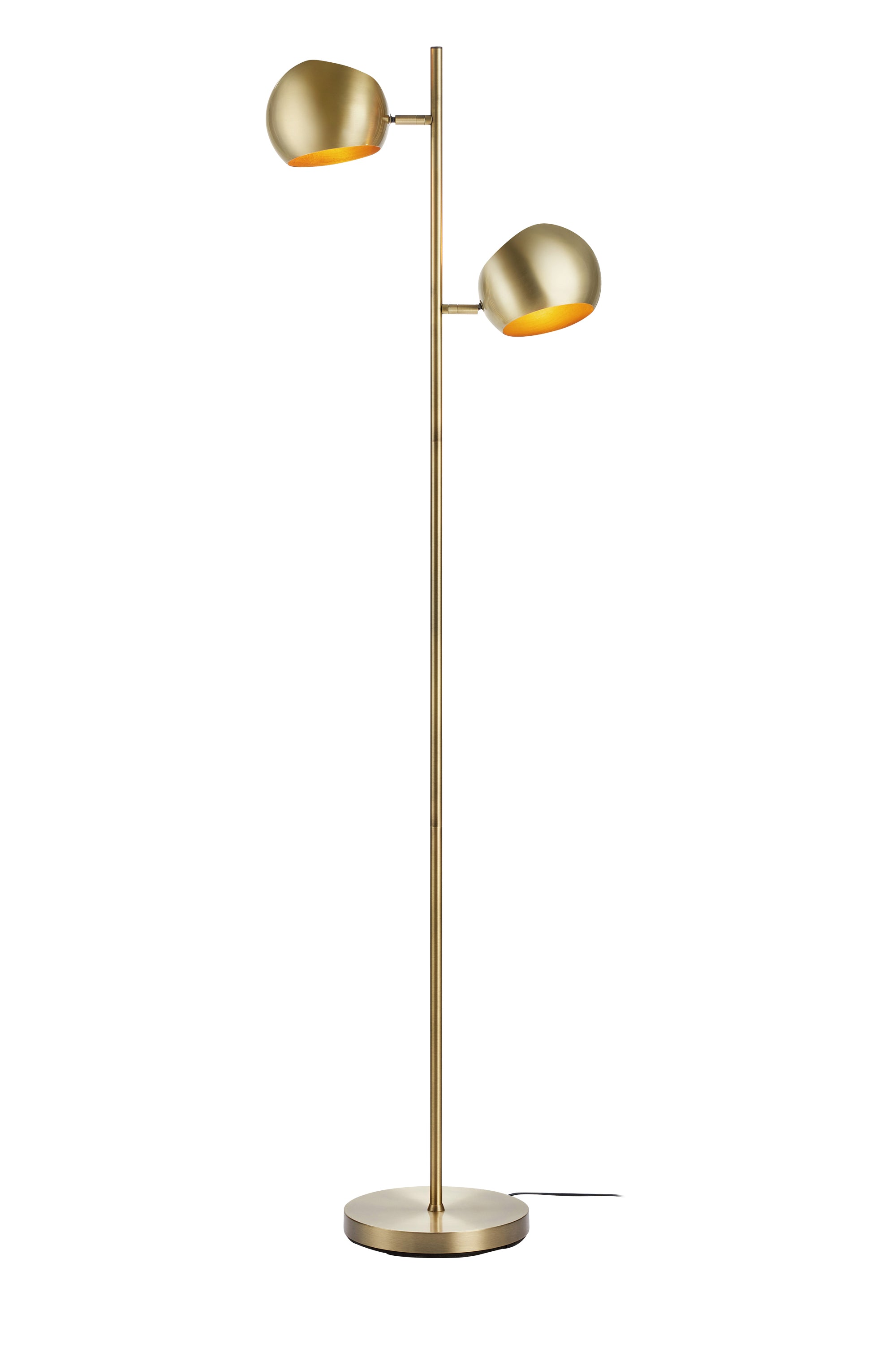 Markslöjd Edgar Gulvlampe 2L Antique billede 1