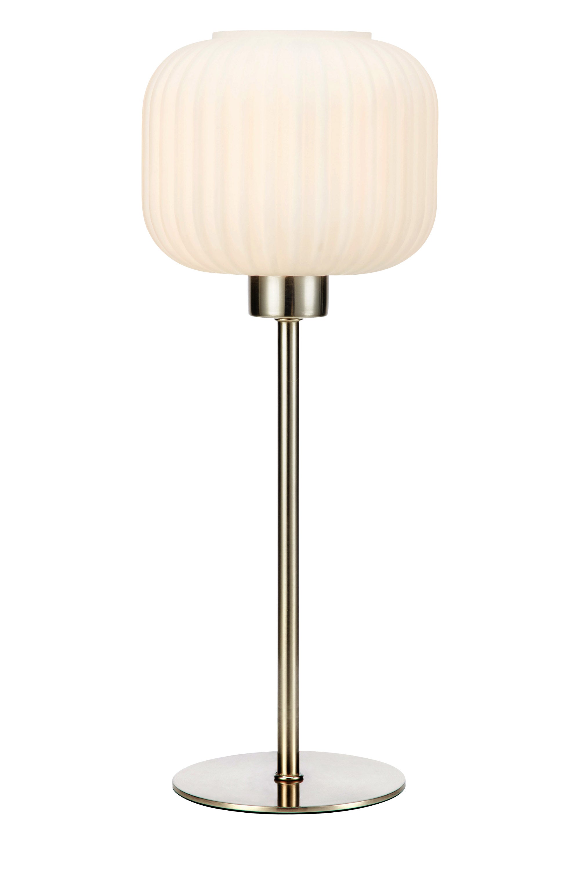 Markslöjd Sober Bordlampe Stål/Hvid billede 1