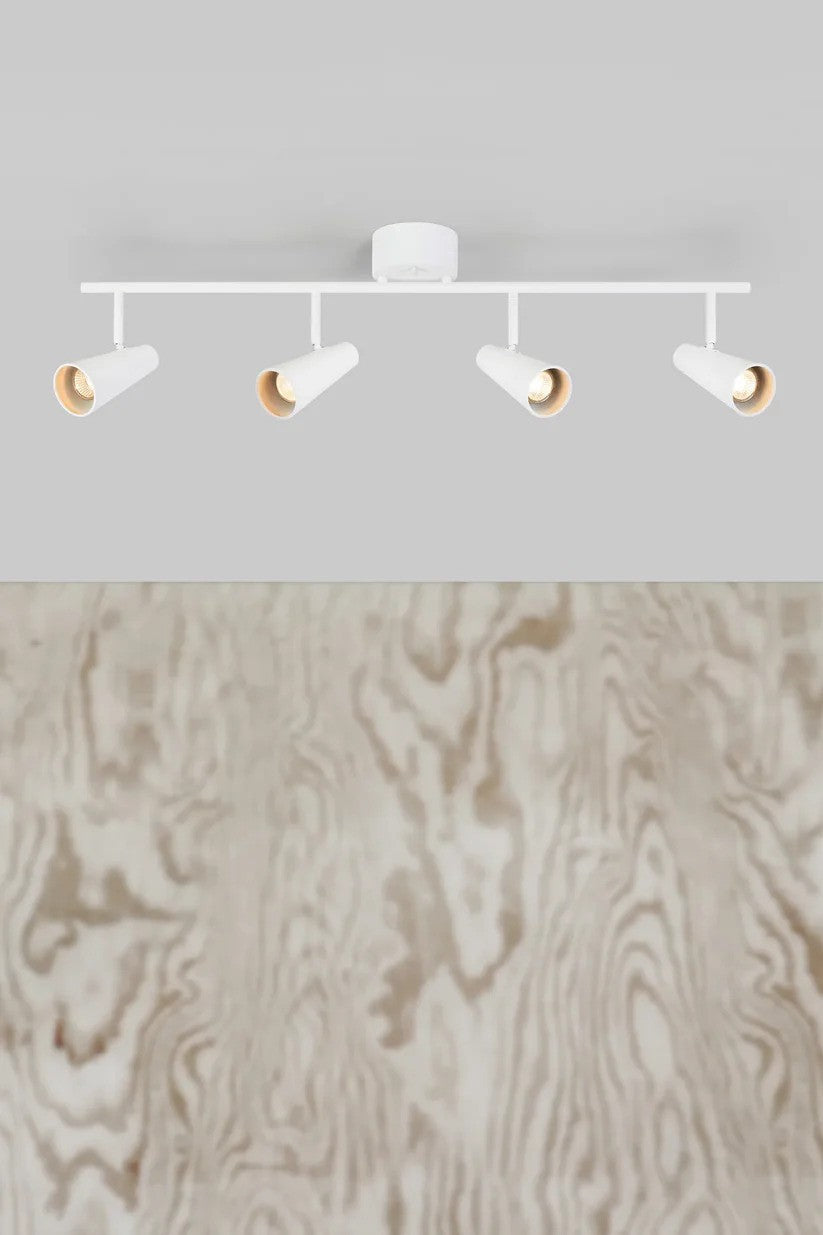 Markslöjd Crest Loftslampe 4L Hvid billede 2
