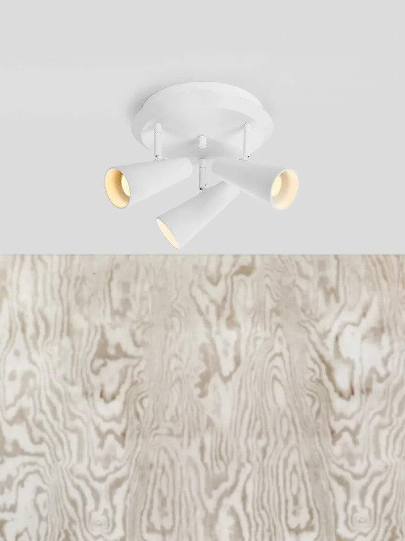 Markslöjd Crest Loftslampe 3L Round Hvid billede 2