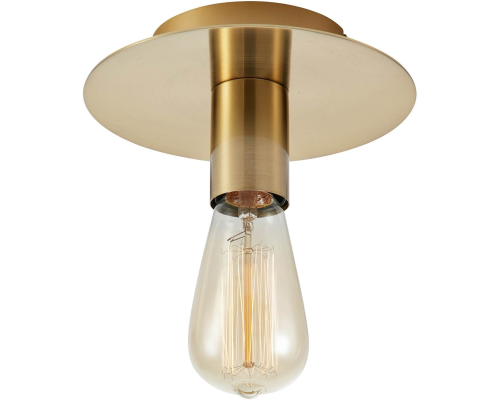 Markslöjd Piatto messing loftslampe billede 1