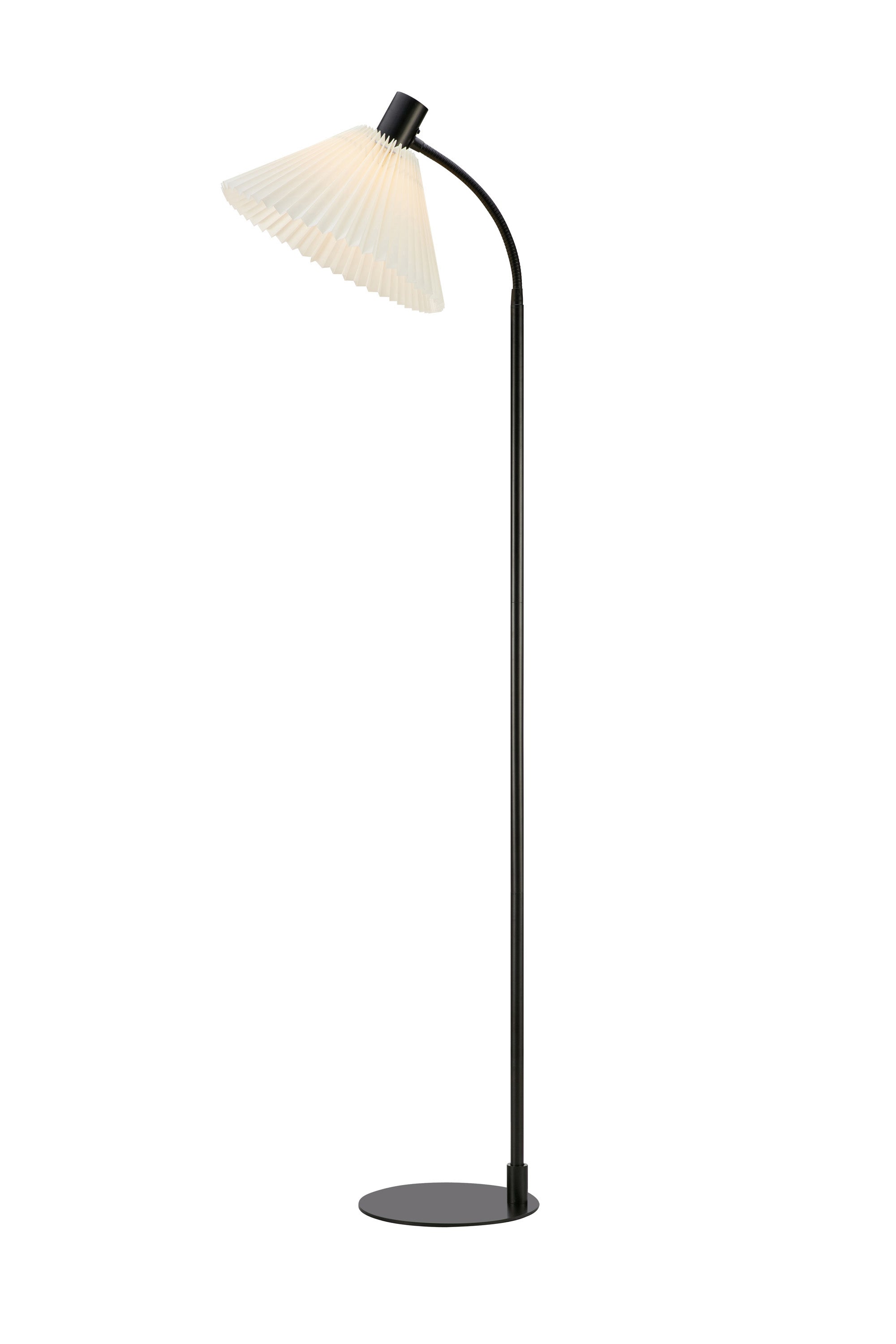 Markslöjd Mira Gulvlampe Sort/Hvid billede 1
