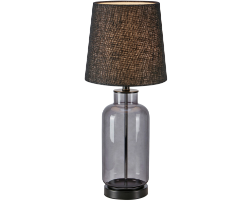 Markslöjd Costero steel/smoke black bordlampe billede 1
