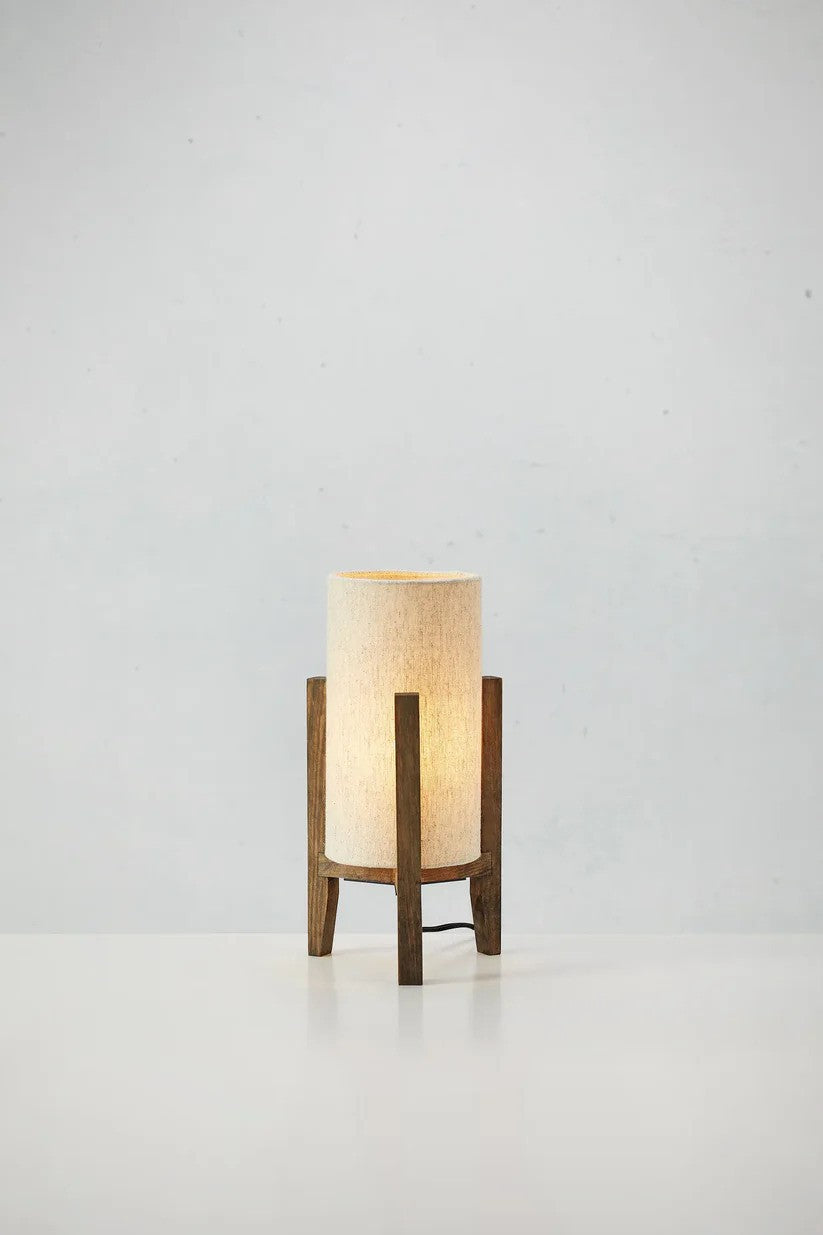 Markslöjd Eruca Bordlampe 34cm Beige/Brun billede 3