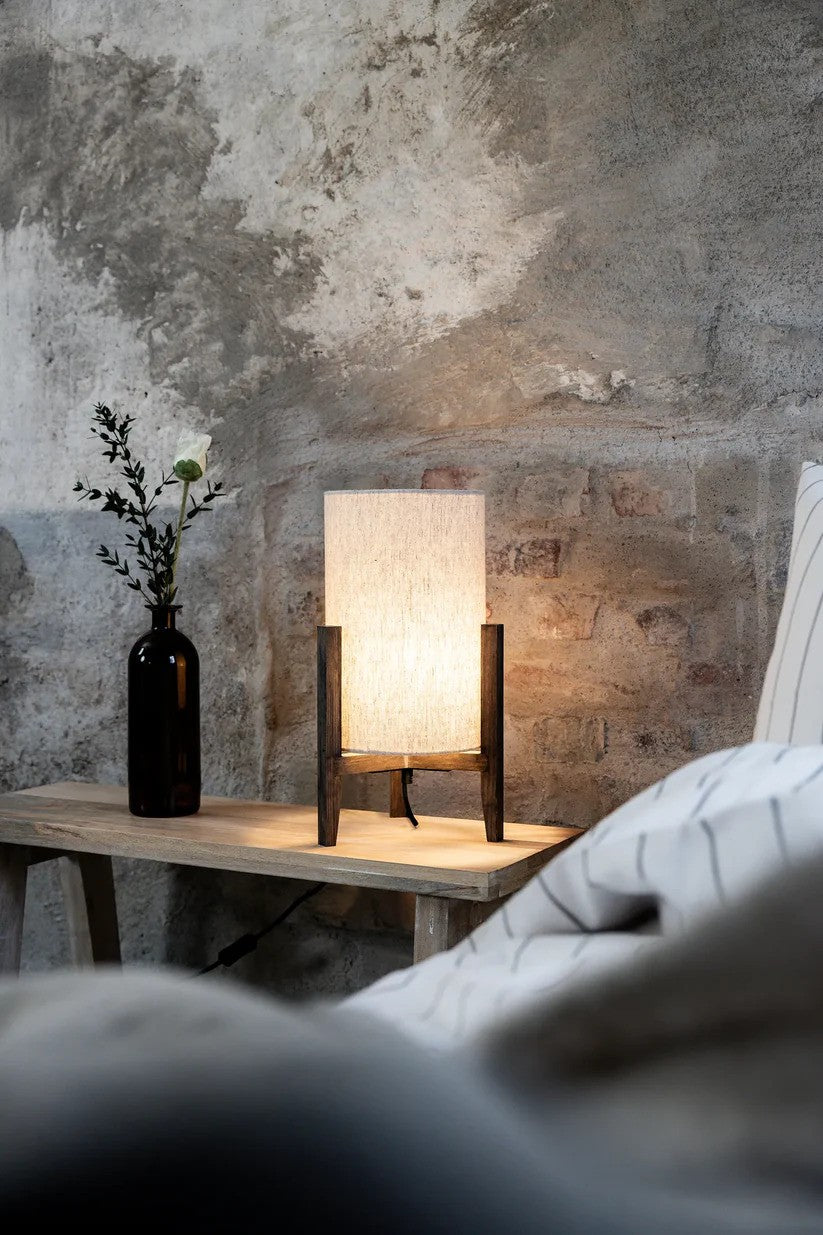 Markslöjd Eruca Bordlampe 39cm Beige/Brun billede 3
