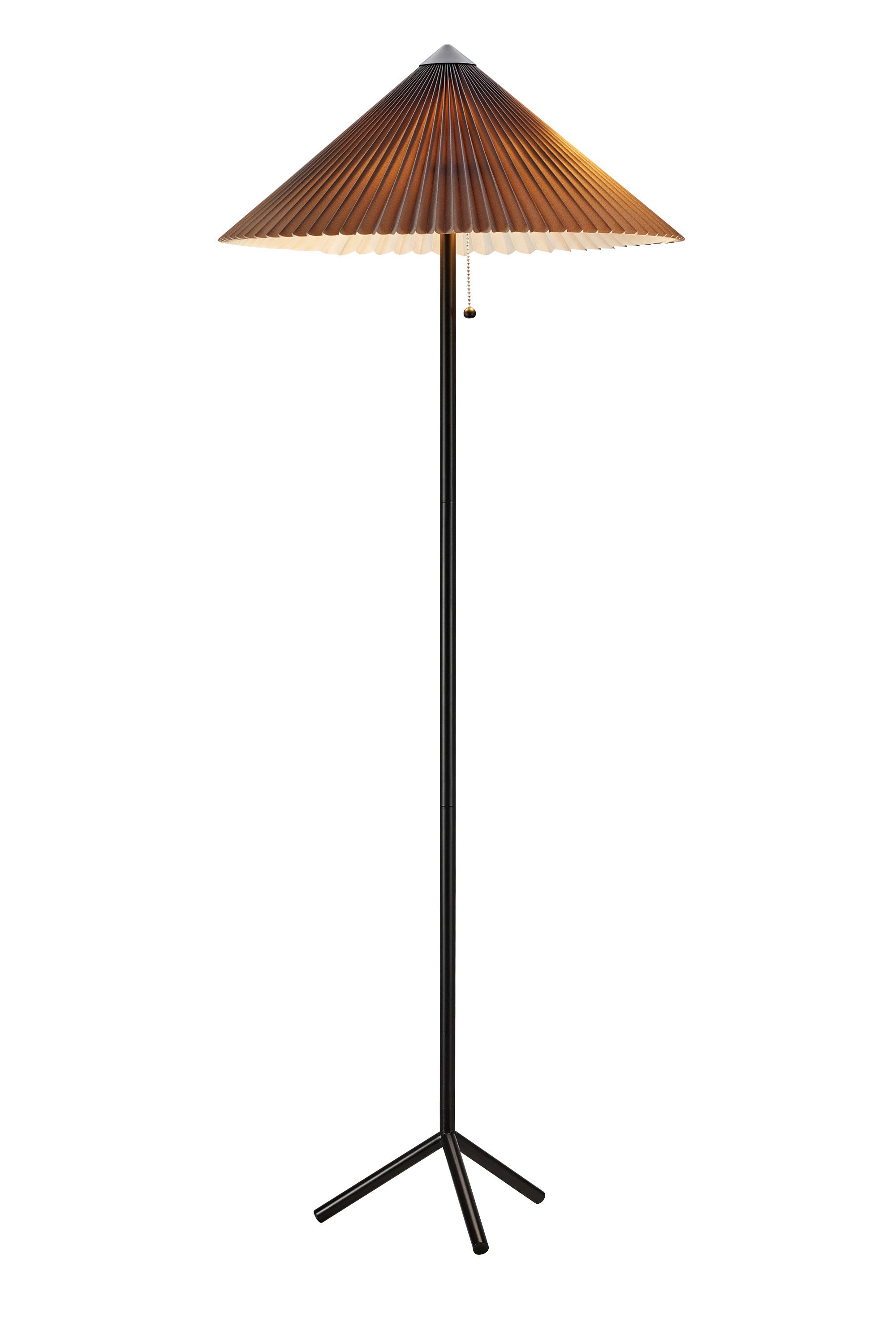 Markslöjd Plisado Gulvlampe Sort/Grå billede 1
