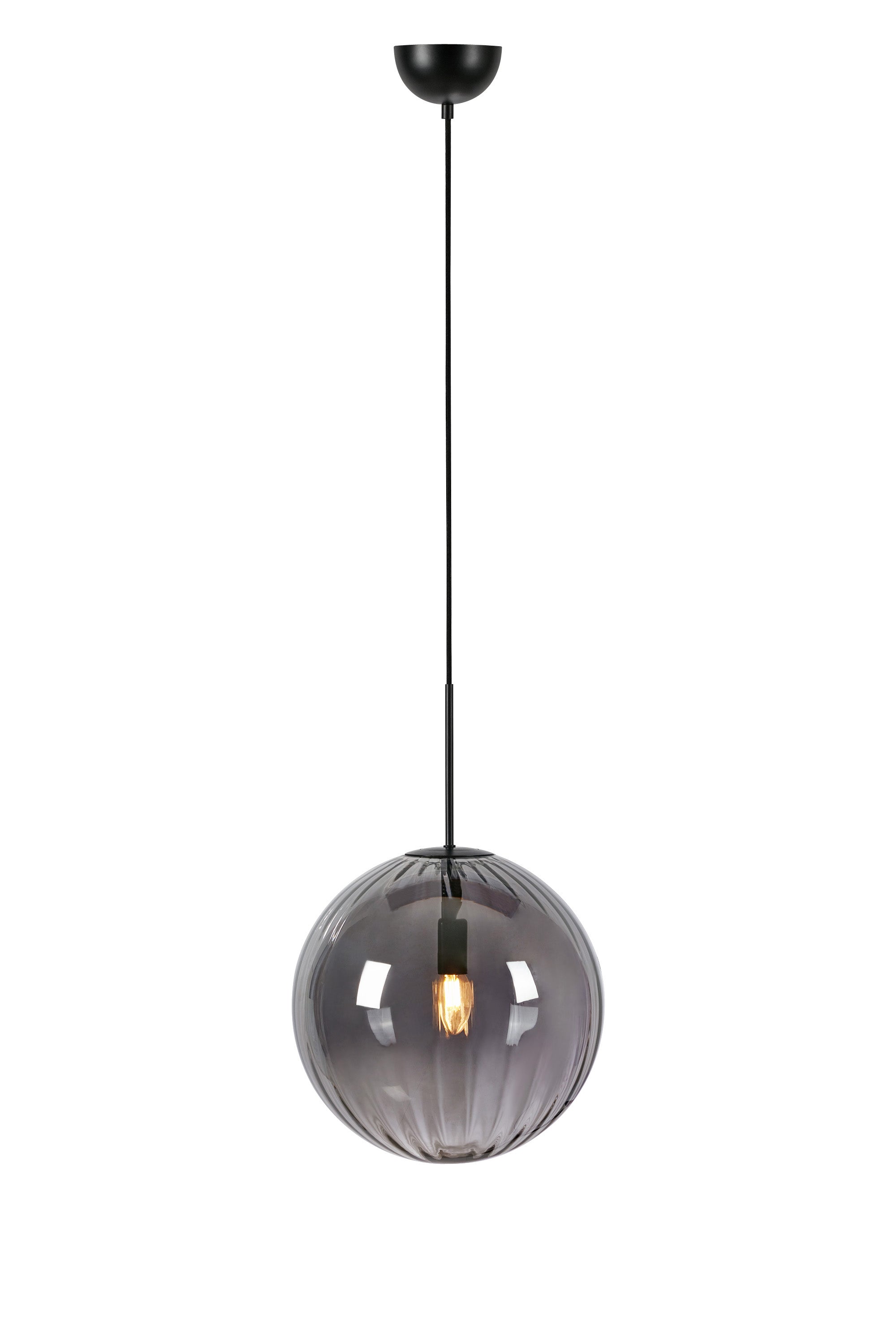 Markslöjd Fengari Loftslampe Mat Sort/Røg billede 1