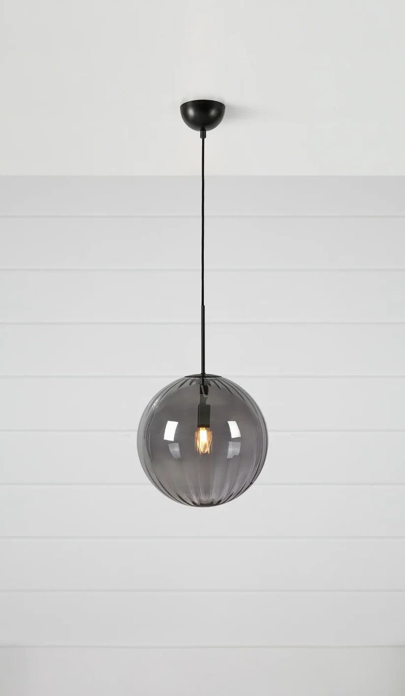 Markslöjd Fengari Loftslampe Mat Sort/Røg billede 4