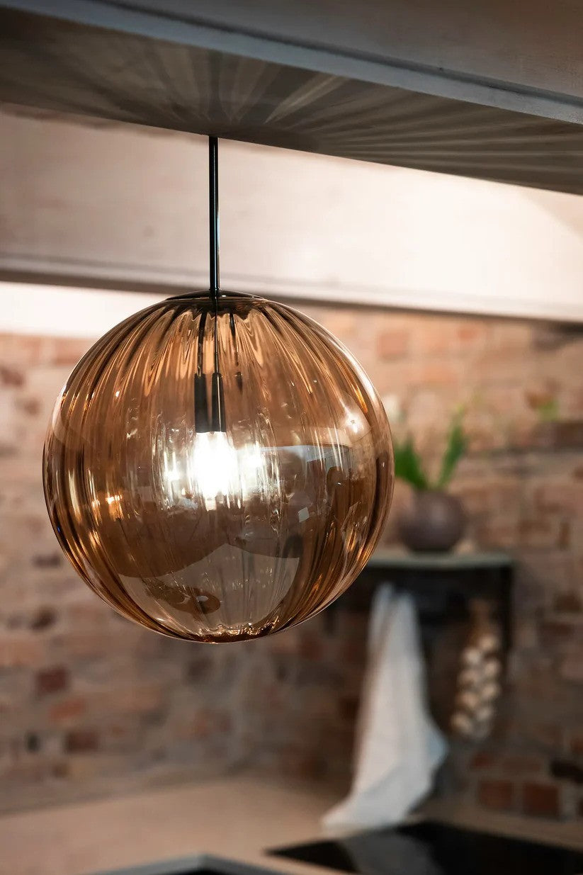 Markslöjd Fengari Loftslampe Antique/Amber billede 3