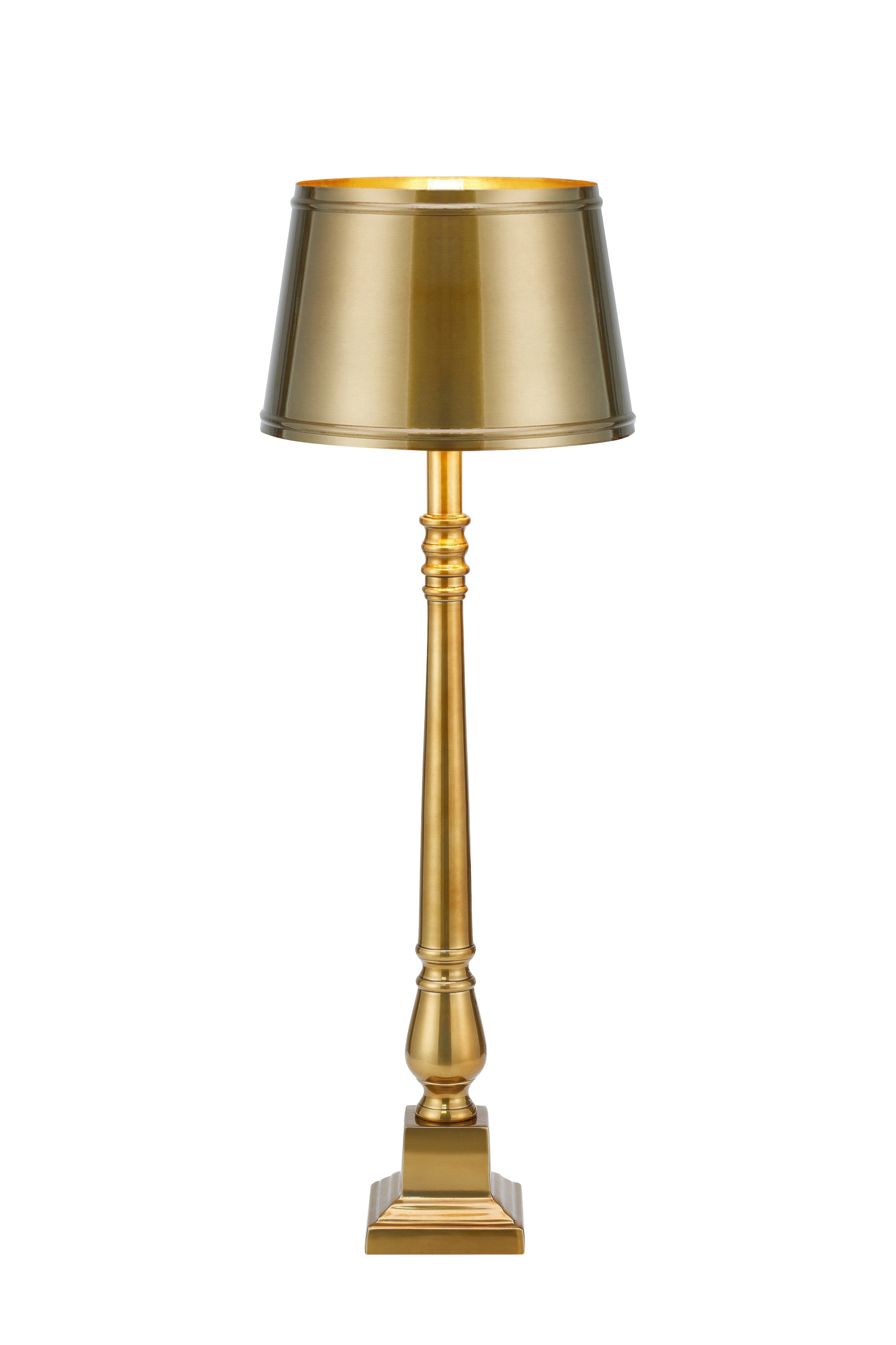Markslöjd Metallo Bordlampe Messing billede 1
