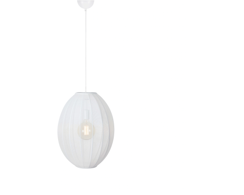 Markslöjd Florence Ø40 white pendel billede 1