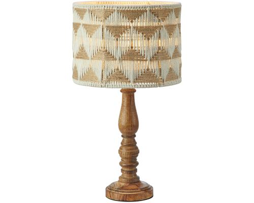 Markslöjd ANO beige/nougat/brown bordlampe billede 1