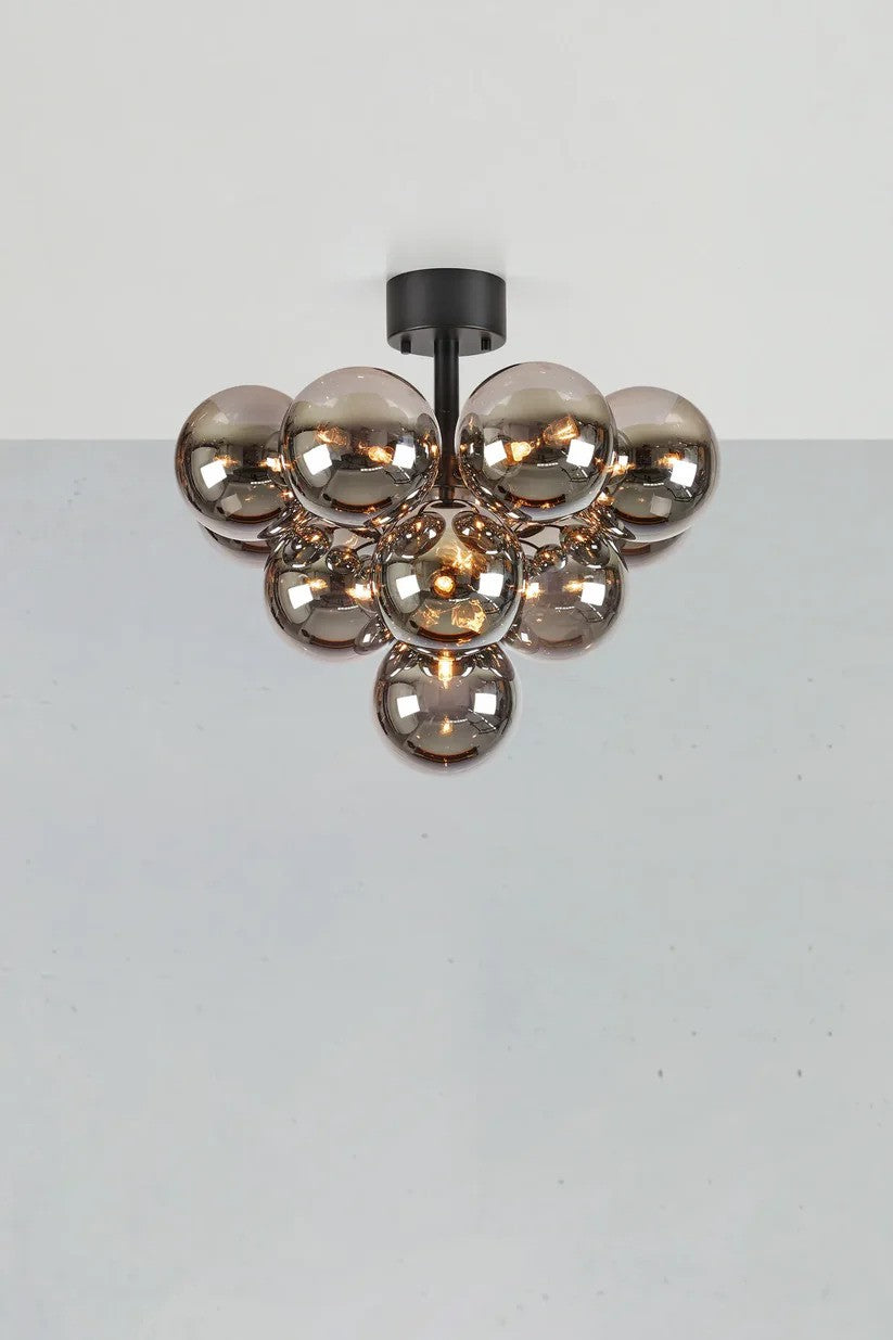 Markslöjd Merlot Loftslampe 13L Mat Sort/Røg billede 3