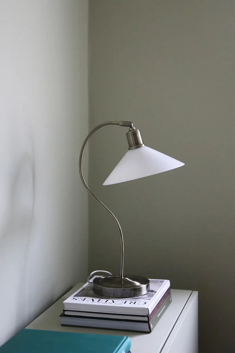 Markslöjd Vela Bordlampe Hvid billede 3
