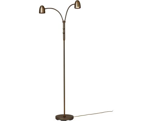 AH Belysning Koster oxid gulvlampe med 2 arme billede 1