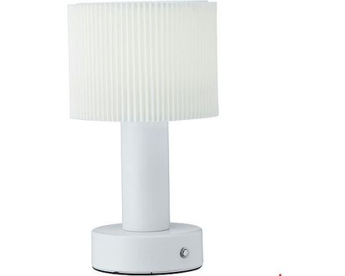 PR Home Tiara hvid bordlampe portable billede 1
