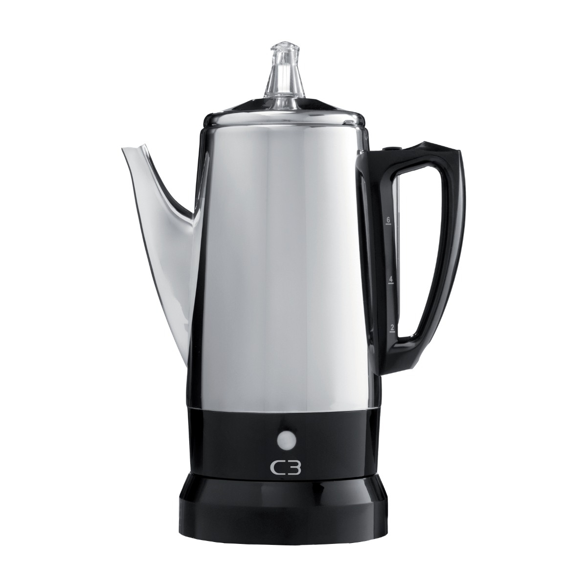 C3 Basic C3033656ECO perkolator, stål billede 1