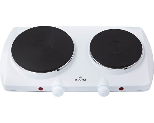 Elvita CKP1223V Fritstående dobbelt kogeplade