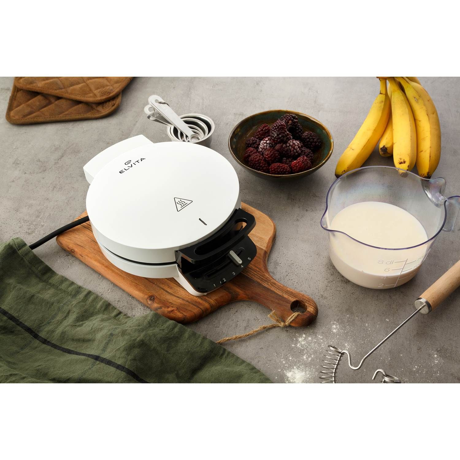 Elvita CVJ3175V Vaffeljern billede 3