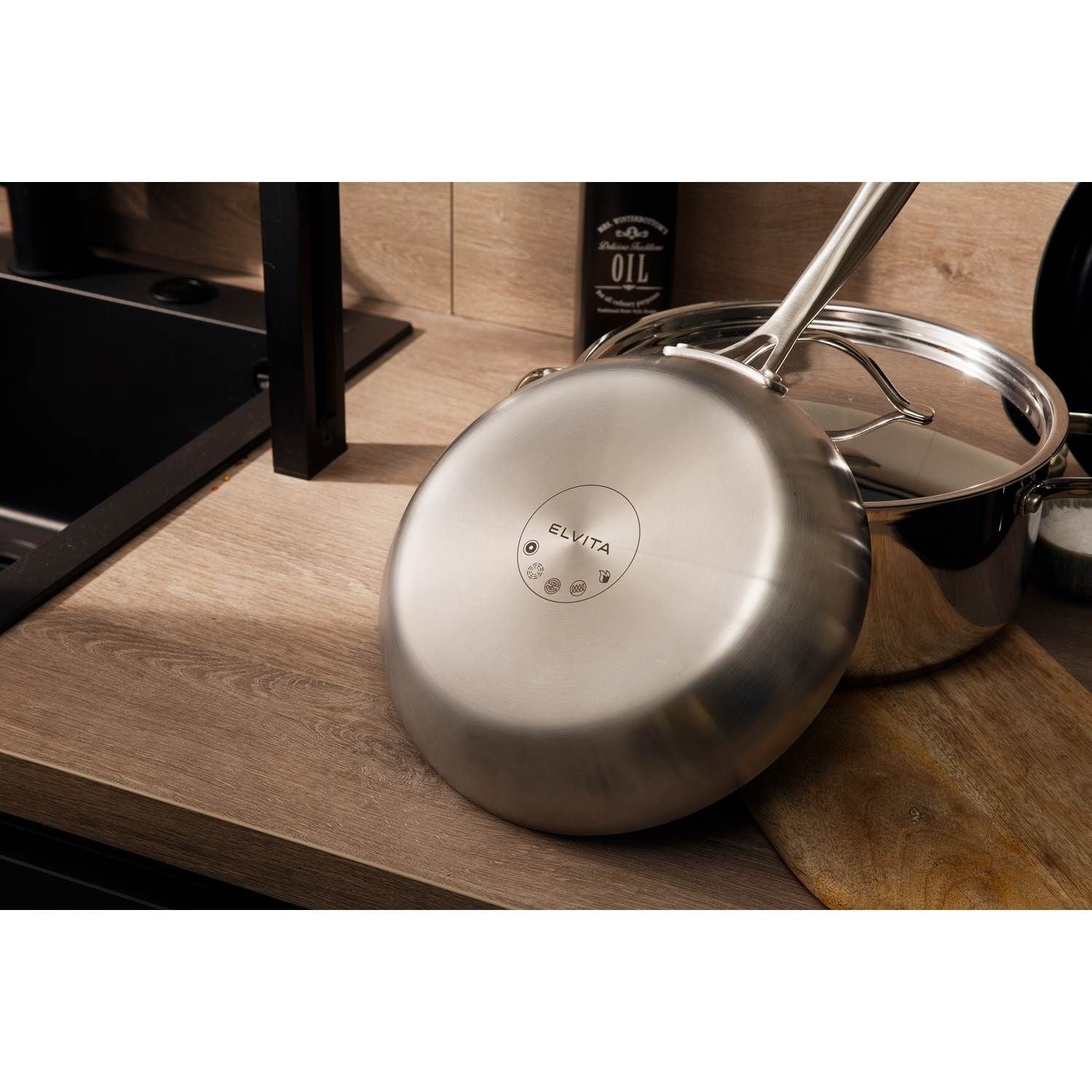Elvita Ø20 cm Non-stick Stegepande billede 4