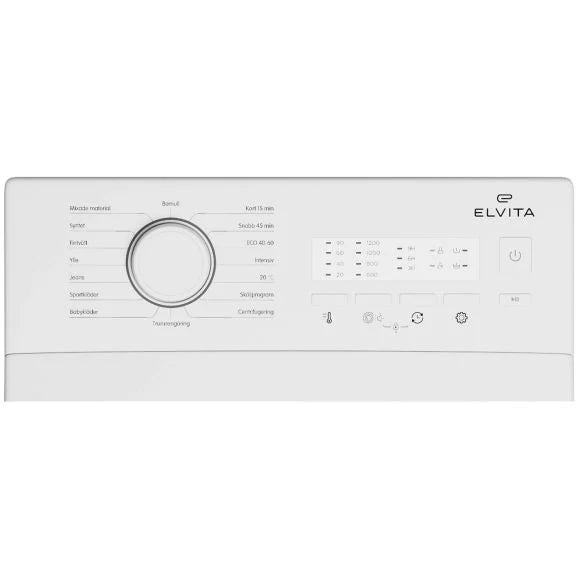Elvita CTM4613V Topbetjent vaskemaskine