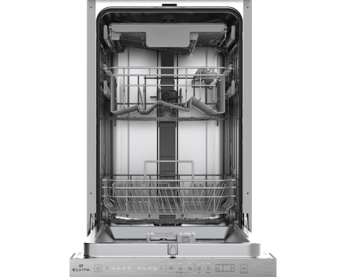Elvita CDI6450V Smal opvaskemaskine til integrering