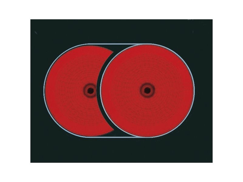 AEG HE604062XB, Sort, Indbygget, Glas, 4 zone(s), 4 zone(s), Regelmæssig