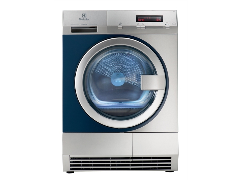 Electrolux TE1120P, Fritstående, Front-læsning, Kondensering, Rustfrit stål, Knapper, Venstre