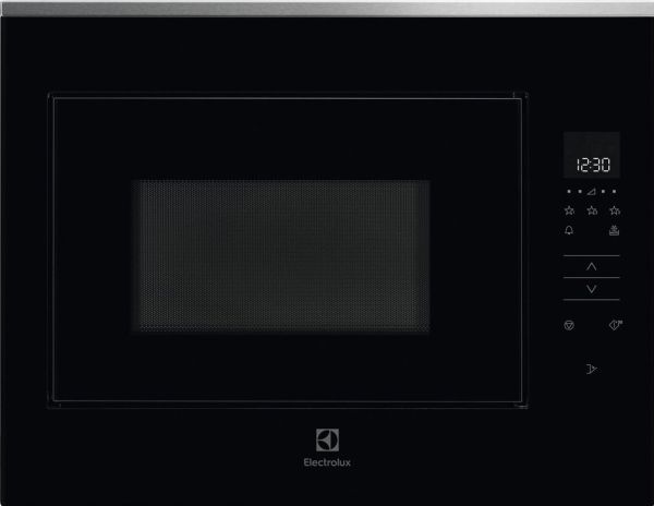 Electrolux 800 KMFE264TEX - Mikrobølgeovn - til indbygning - 26 liter - 900 W - sort/rustfrit stål
