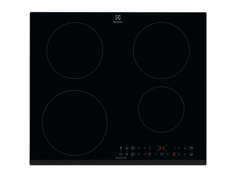 Electrolux CIR60433, Sort, Indbygget, 60 cm, Zone induktionskogeplade, 4 zone(s), 4 zone(s)