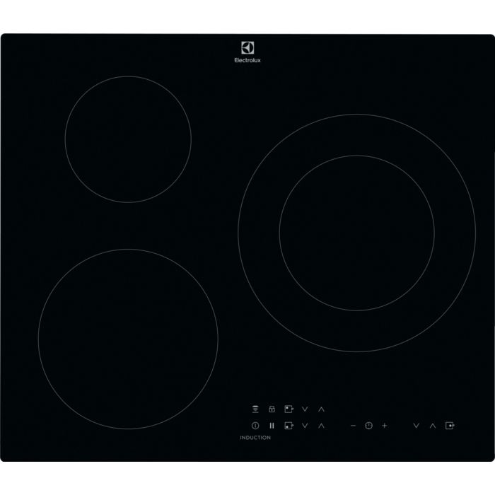 Electrolux LIT60336C, Sort, Indbygget, Zone induktionskogeplade, 3 zone(s), 3 zone(s), Simre billede 1