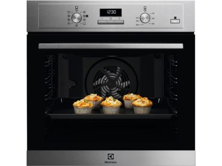 Electrolux EOD3H70X, Medium, Elektrisk ovn, 2790 W, 72 L, Indbygget, Rustfrit stål billede 2