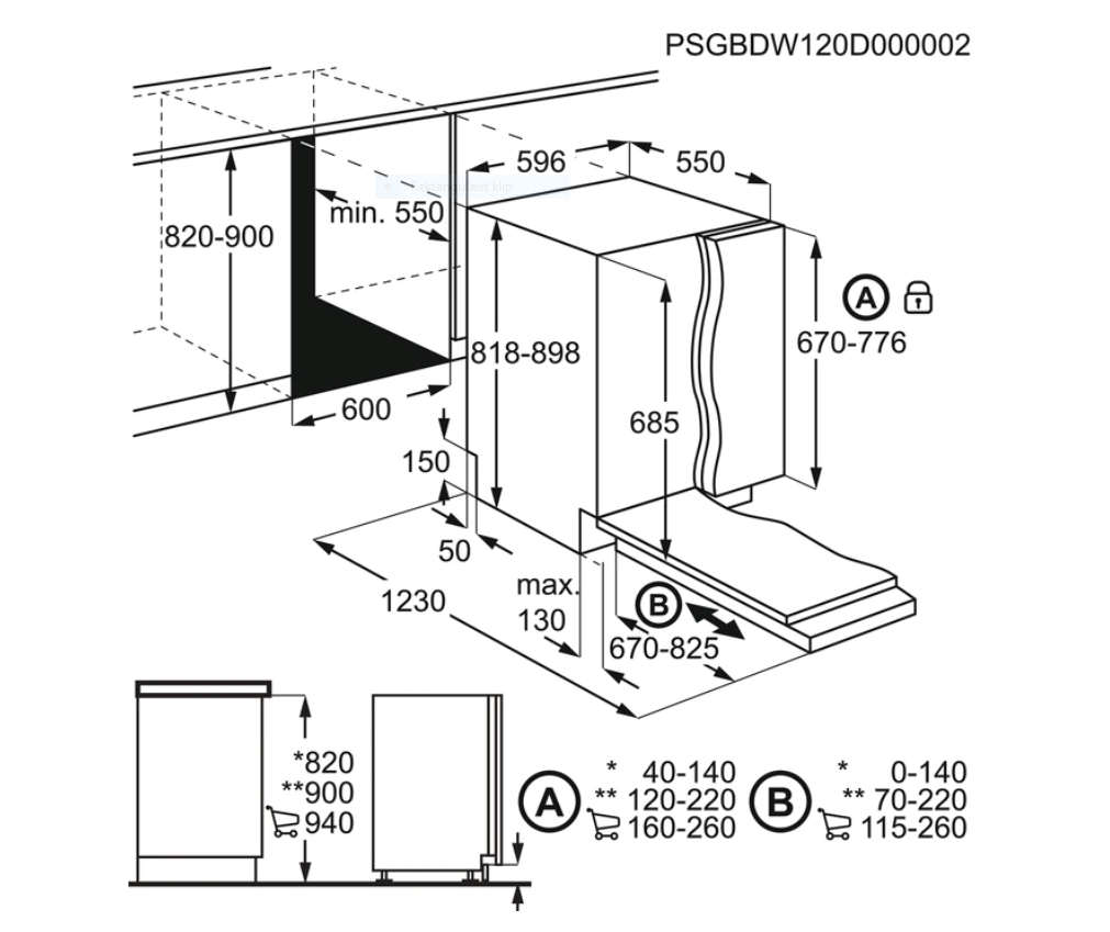 AEG FSE83827P Integrerbar billede 7